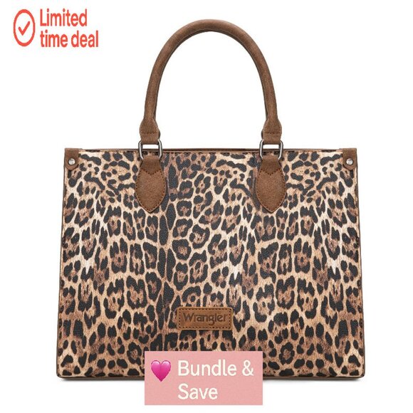 Large Vegan Leather Tote Bag with Detachable Strap for Work & Travel - Picture 1 of 8